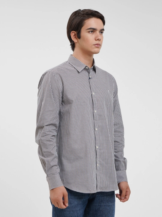 Рубашка мужская Trussardi Jeans l Tr1903, хлопок, с длинным рукавом, классическая