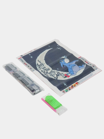 Алмазная мозаика До луны и обратно, Лило и стич — DIASHOP-АЛМАYH0-ИНДИГО