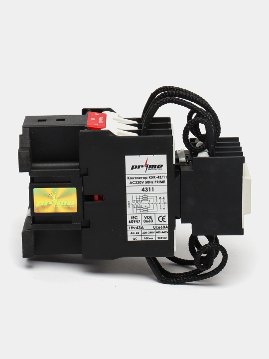 Контактор PRIME КУК-43A/11AC 220V 50HZ