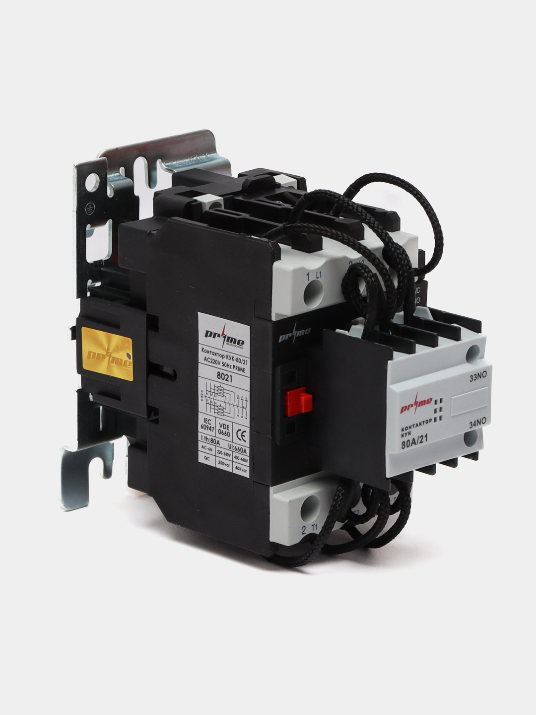 Kontaktor PRIME KUK-80A/21AC 220V 50HZ - 