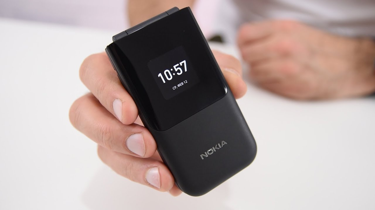 Кнопочный телефон Nokia 2720 копия Flip с камерой Dual Sim, с 2 Sim слотами  купить по низким ценам в интернет-магазине Uzum (750091)