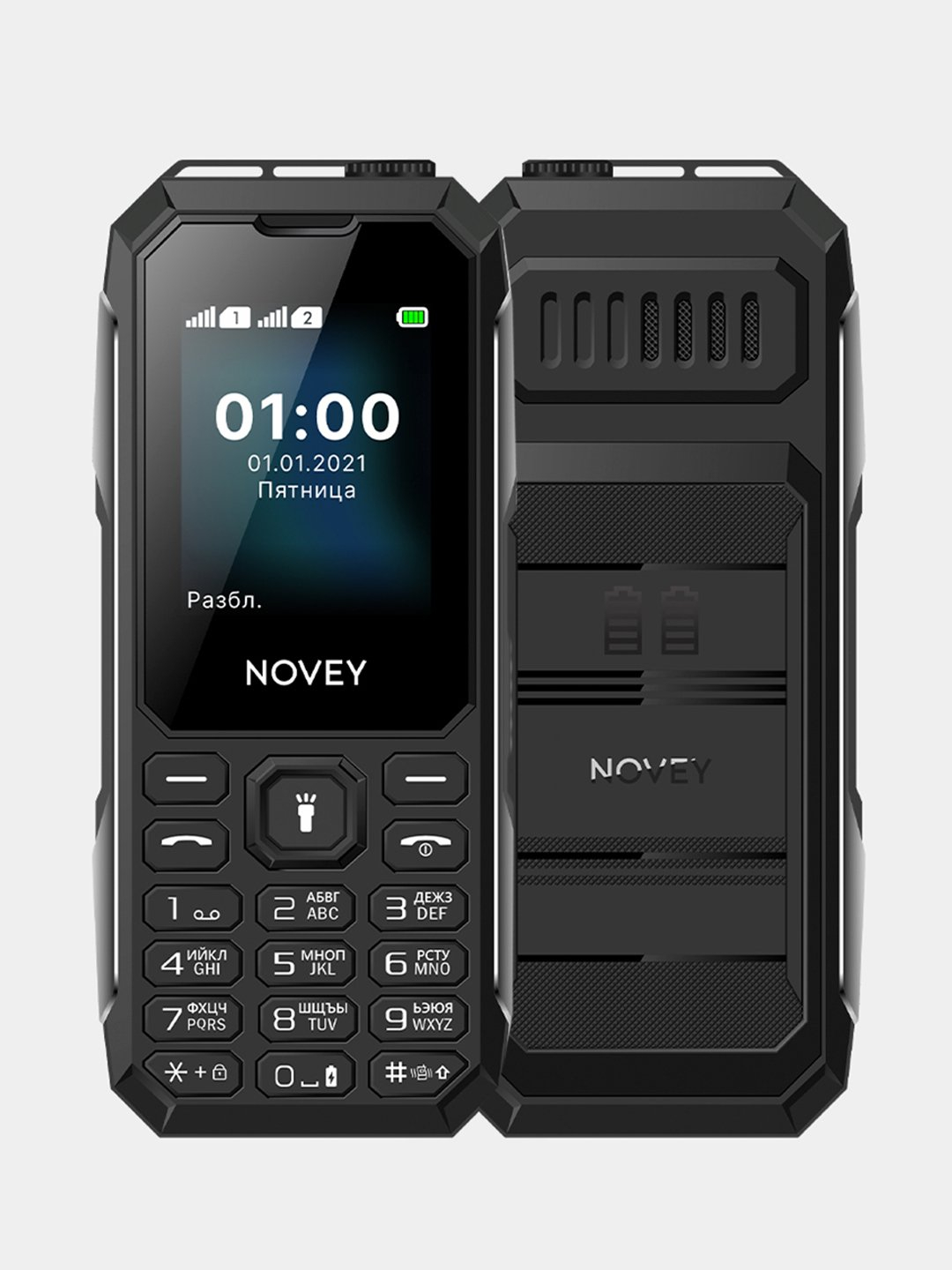 Мобильный телефон Novey T100 Dual 