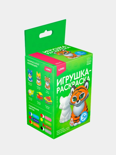 Игрушка-раскраска Lori тигр Ир-028 3D — GT-P079DD4