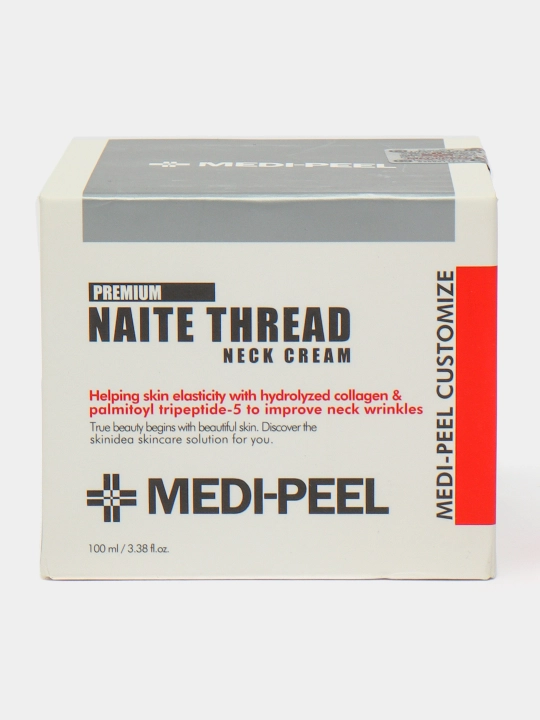 Подтягивающий крем для шеи Naite Thread Neck Cream, 50 мл - 