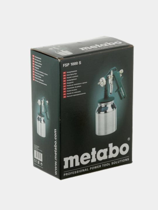 Краскораспылитель пневматический пистолет Metabo FSP 1000 S