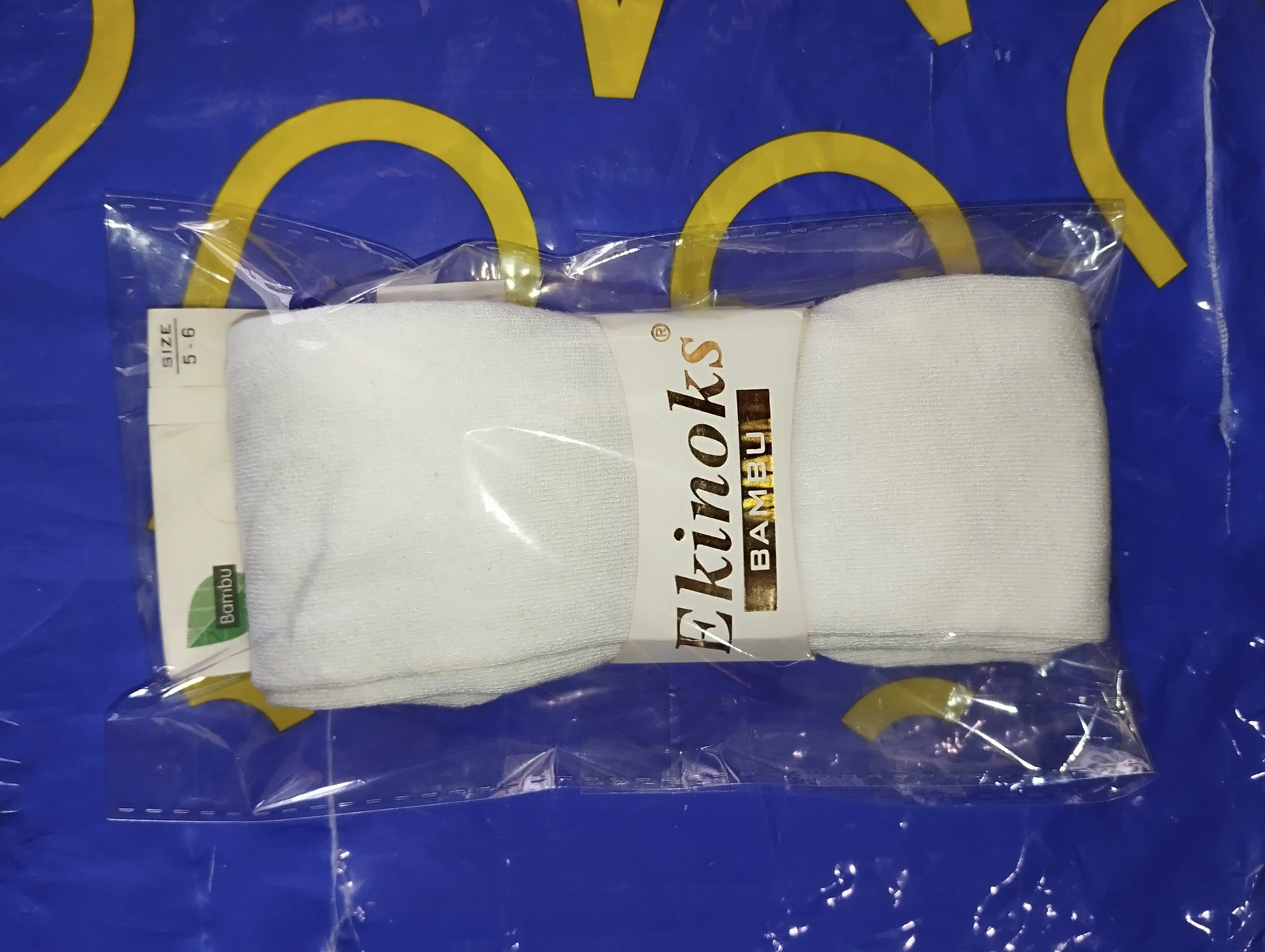 Kolgotkilar silliq, 100% paxta, bambuk