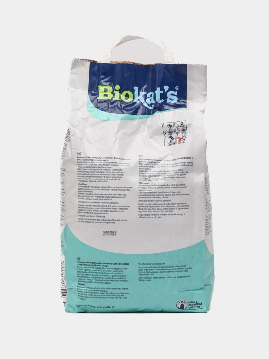 To'ldiruvchi mushuklar uchun Bio kat's Bianco Fresh, bentonitli, 10 kg