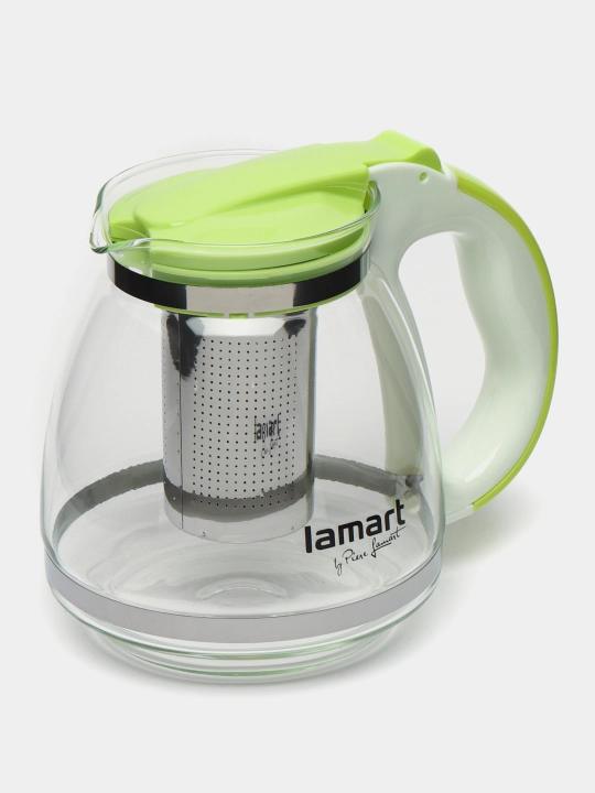 Стеклянный заварочный чайник Lamart LT7028, 1.5 л - 