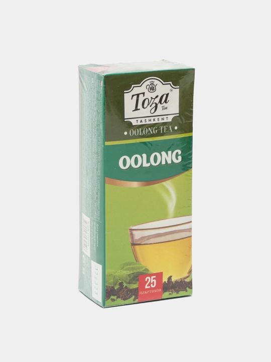 Ko'k choy Toza Oolong bilan, paketlangan, 25 dona