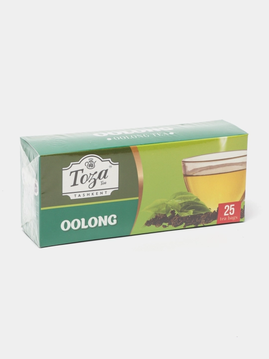 Ko'k choy Toza Oolong bilan, paketlangan, 25 dona