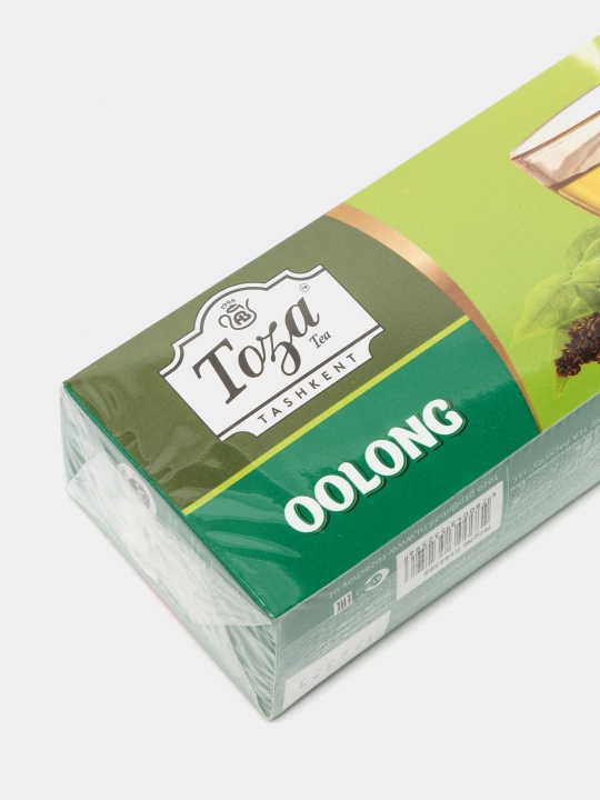 Ko'k choy Toza Oolong bilan, paketlangan, 25 dona