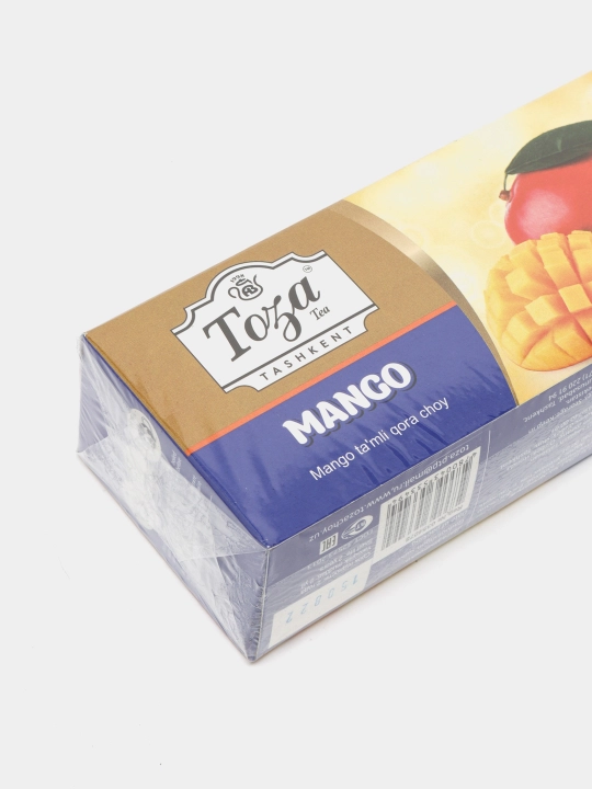 Чай черный Toza, с ароматом манго пакетированный, 25 шт