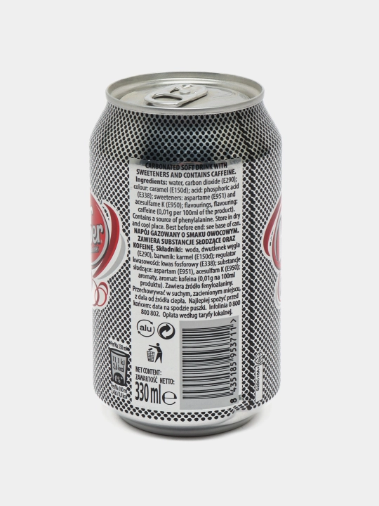 Газированный напиток Dr.Pepper Zero, 330 мл