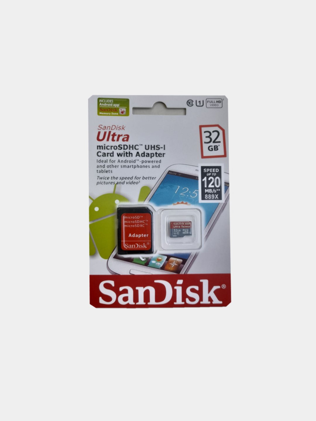 Fleshka Sandisk Ultra Micro SD 32 Gb Global telefon va video registrator  uchunni arzon narxda sotib oling — Uzum (721914)