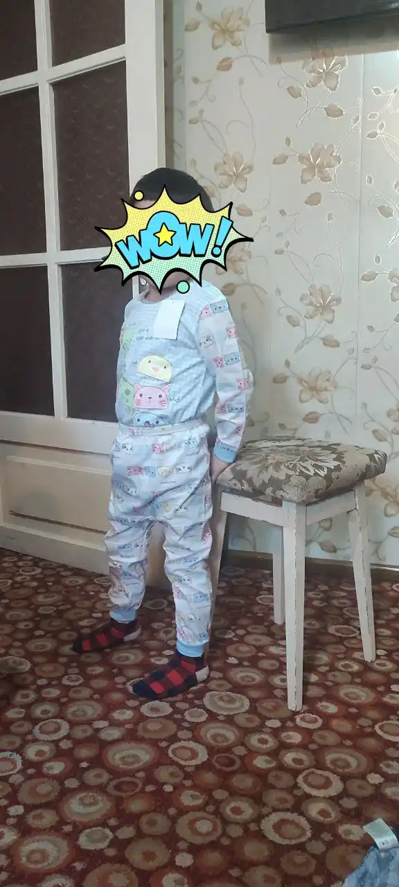 Bolalar pijamasi Chummy-chummy, uy kostyumi