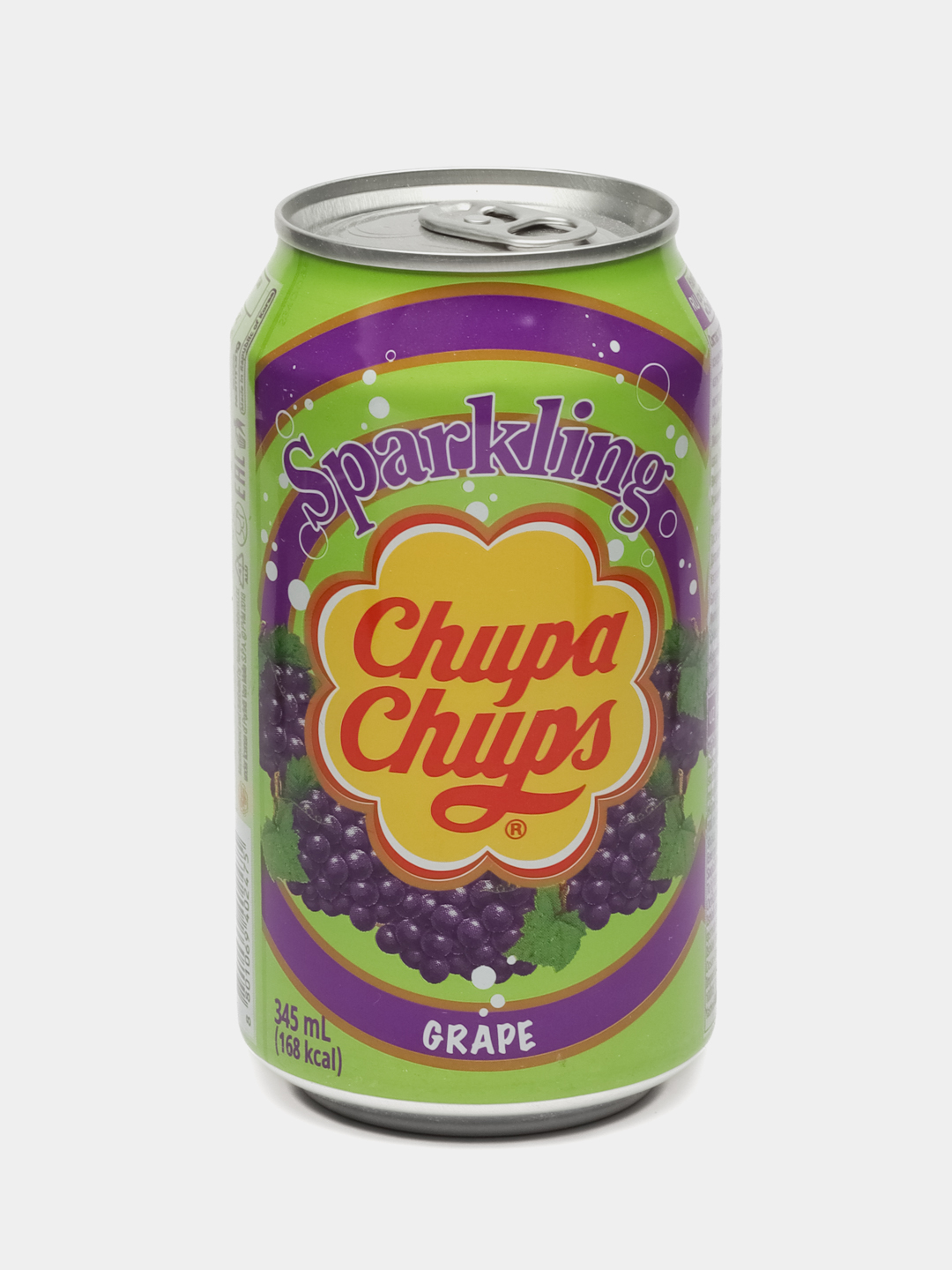 Газированный напиток со вкусом винограда Chupa Chups Grape, 345 мл ...