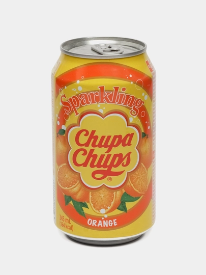 Газированный напиток со вкусом винограда Chupa Chups Orange, 345 мл — DAEJONG-ORANGE