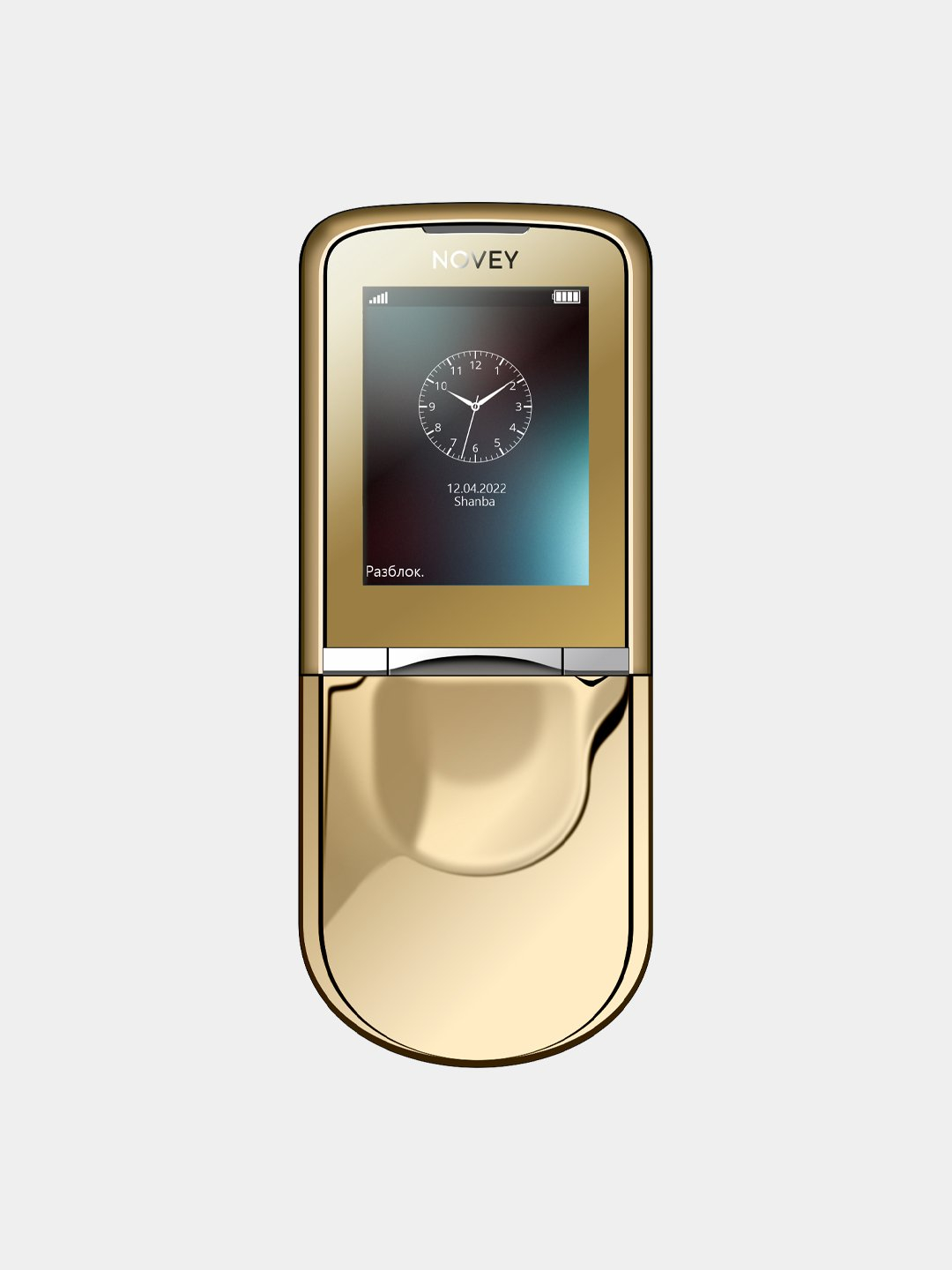 Кнопочный телефон Novey N880 Dual с металлическим корпусом, Bluetooth и ...