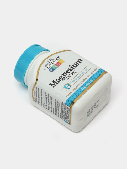 Витамины Magnesium 21st Century, магний, 250 мг, 110 таблеток