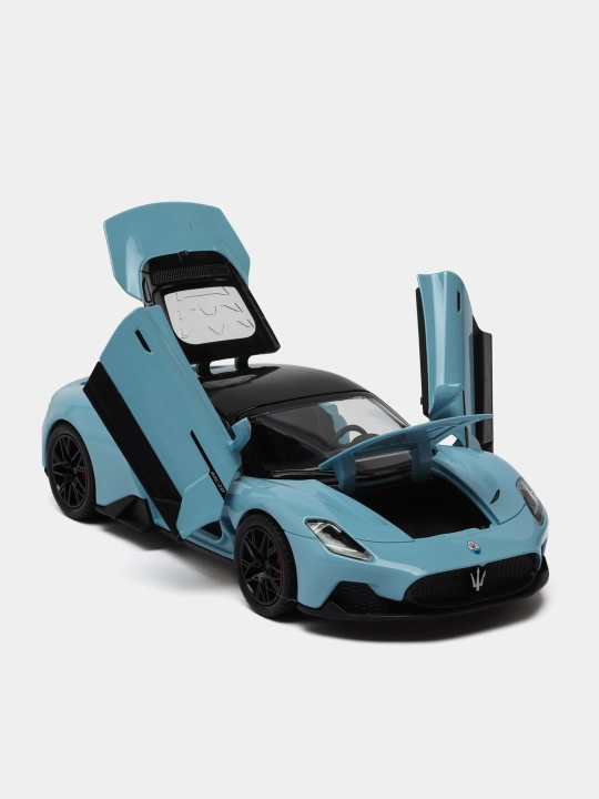 Машинка 1:22 Maserati MC20 Model Car Toy Diecast цинковый сплав, со звуком и светом