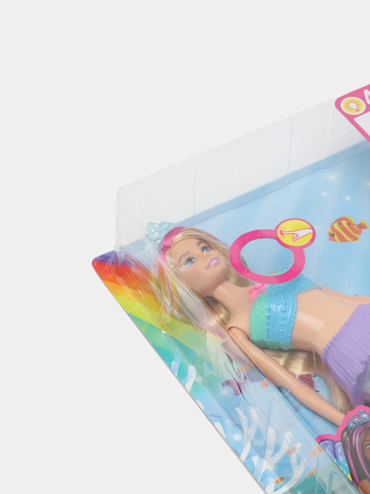 Кукла-русалка Barbie Dreamtopia, c 4-ю режимами светящегося хвоста