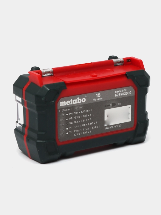 Набор бит Metabo SP, 15 предметов, 626703000