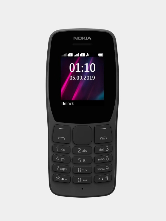 Телефон Nokia 110 TA-1192 DS EAC UA, Black