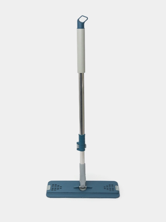 Shvabra to'plami Scratch Cleaning Mop, siqish bilan va ikki bo'lakli chelak bilan, tayoqning uzunligi 120 sm