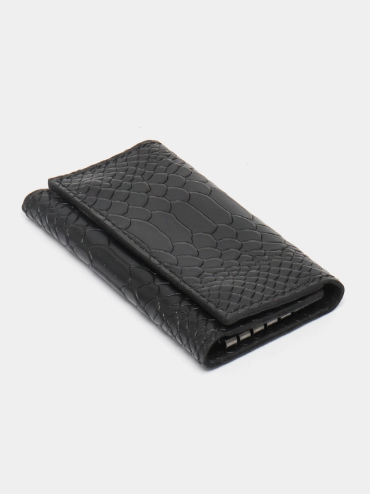 Kalitlar uchun charm g'ilof Black Gator - 