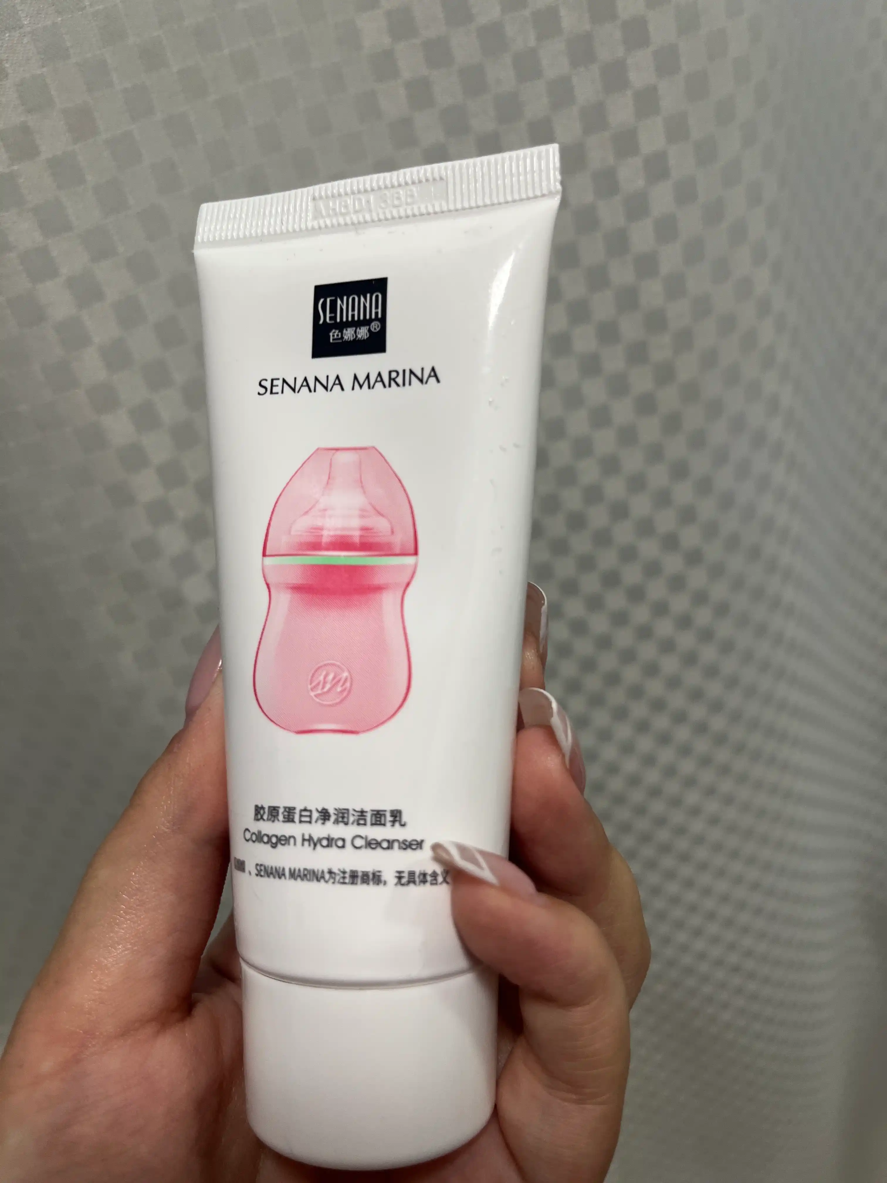Пенка для умывания Senana Marina, средство для снятия макияжа и очищения лица, 60 г