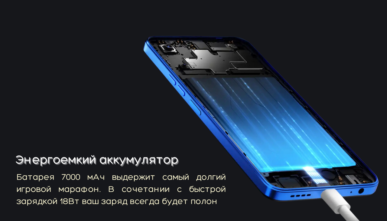 Игровой смартфон Tecno Pova Neo 3, 4/8/128 GB, большая батарея 7000 мА/ч  купить по низким ценам в интернет-магазине Uzum (682827)