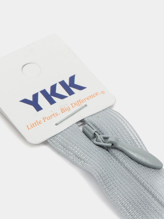 Yashirin YKK Zamok, bir qismli turi 2, 20 sm, yaponcha turli xil ranglar