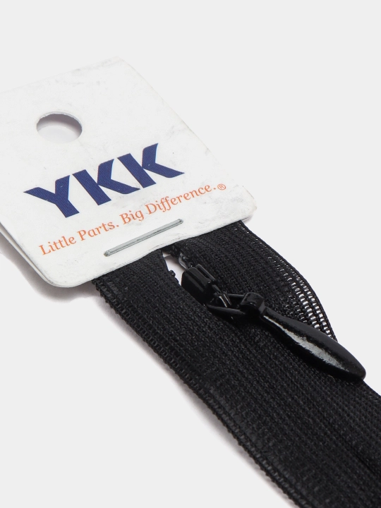 Yashirin YKK Zamok, bir qismli turi 2, 20 sm, yaponcha turli xil ranglar