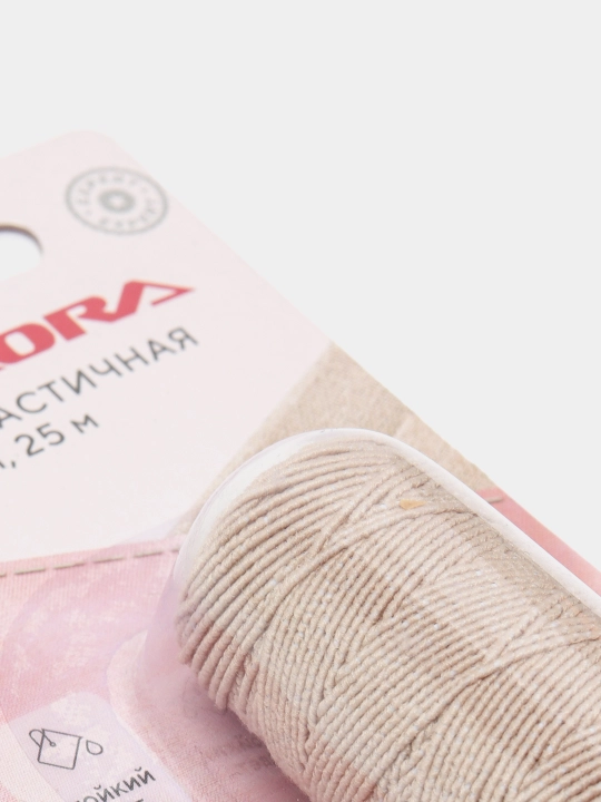 Elastik ip Aurora, rezinka, 25 m