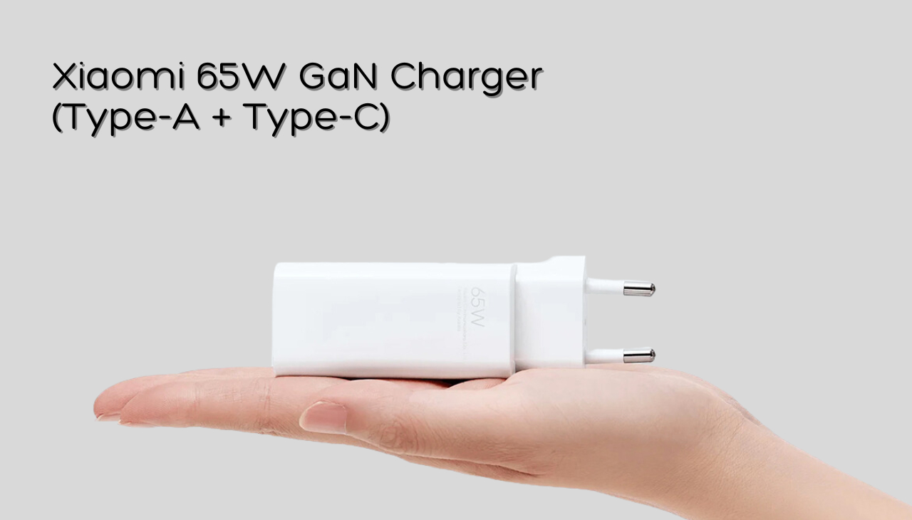 Зарядное устройство Xiaomi Mi 65 W GaN Fast Charger USB Type-A-USB Type-C, быстрая  зарядка купить по низким ценам в интернет-магазине Uzum (653408)