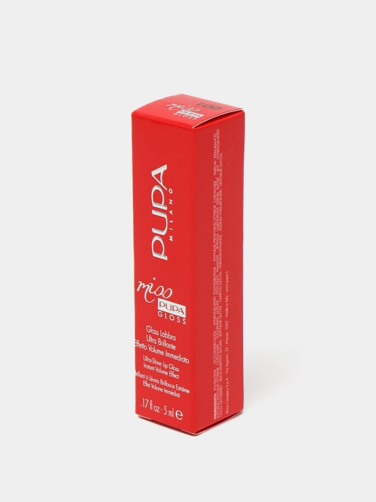 Blesk lab uchun  Miss Pupa Gloss, Crystal Glass, 5 ml