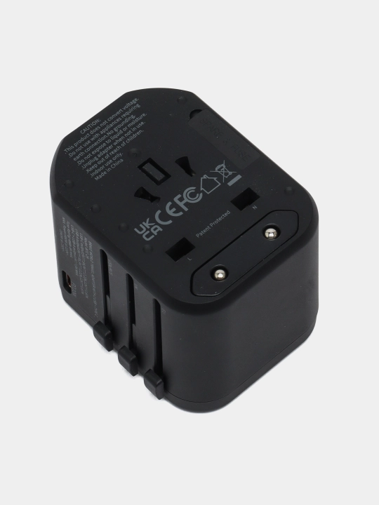 Sayohat adapteri Brave 20W, 2 USB, 1 Type-C sayohat adapteri