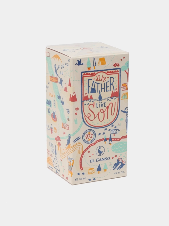 Xushbo'ylangan suv El Ganso Like Father Like Son, erkaklar uchun, 125 ml - 