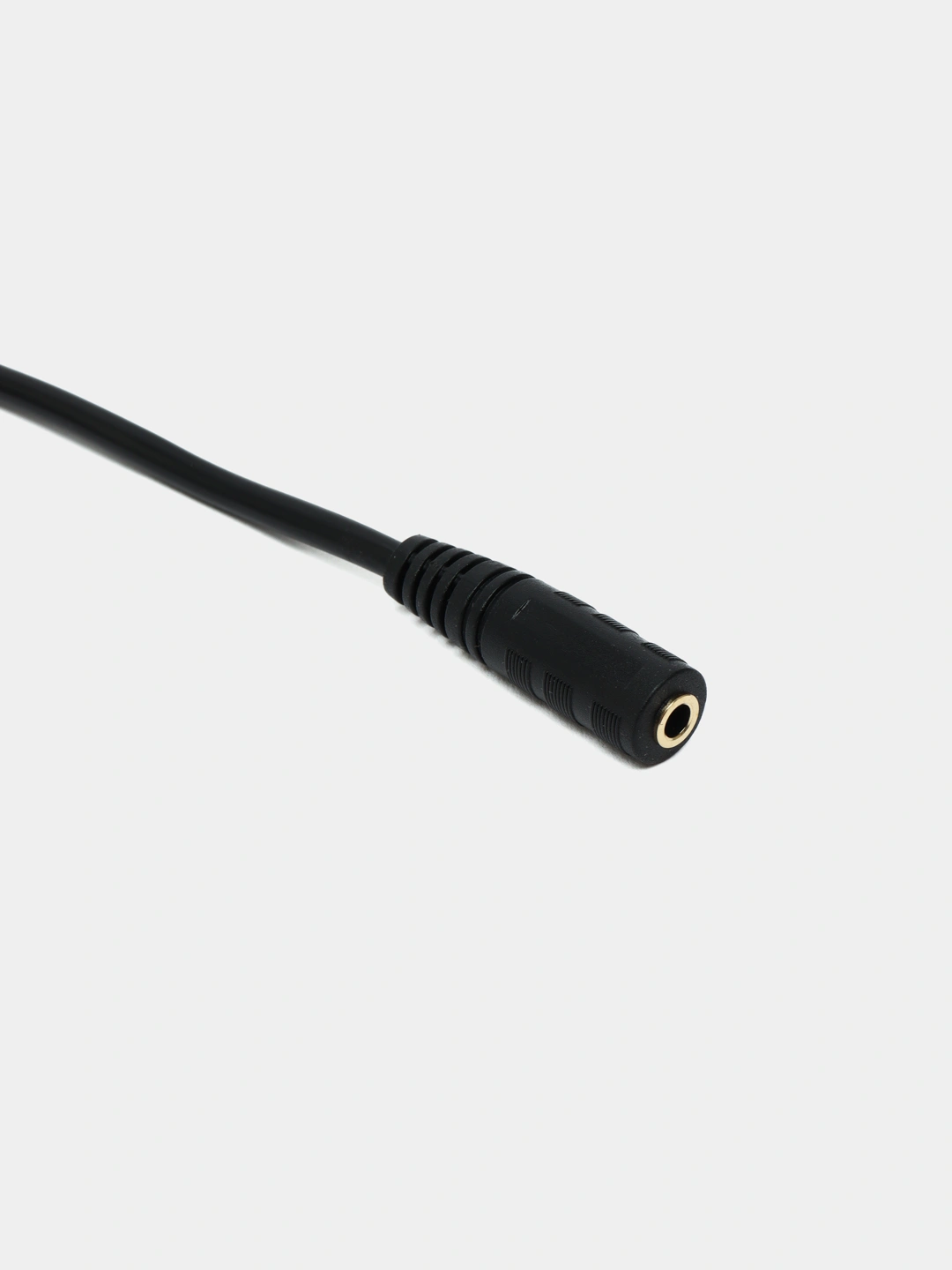 Удлинитель аудиокабеля AUX, гнездо 3.5 на штекер 3.5, 1.4 м купить по ...