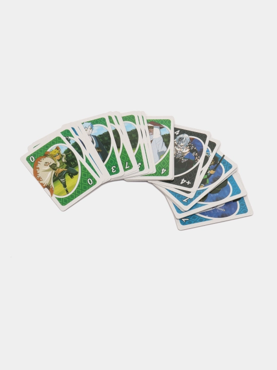 Настольная игра UNO Flip, Wild, Kuromi, Pokemon, Minecraft, BTS, Anime, Barbie, Frozen