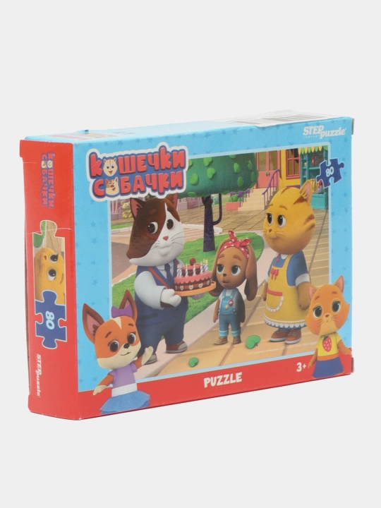 Мозаика Step Puzzle, 4 вида, 80 0+ Медиа 77177 q0000039482