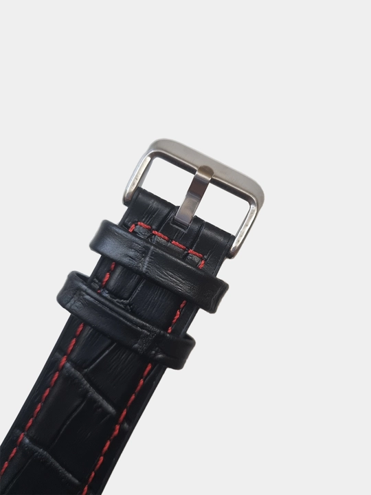 Charm tasma I Watch 3/4/5/6/7/8/SE/Ultra uchun, silikon qoplamali, 42/44/45/49 mm