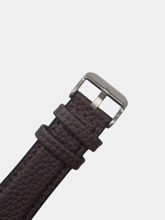 Charm tasma I Watch 3/4/5/6/7/8/SE/Ultra uchun, silikon qoplamali, 42/44/45/49 mm
