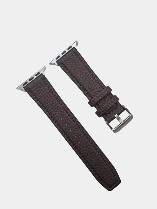 Charm tasma I Watch 3/4/5/6/7/8/SE/Ultra uchun, silikon qoplamali, 42/44/45/49 mm