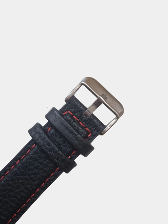 Charm tasma I Watch 3/4/5/6/7/8/SE/Ultra uchun, silikon qoplamali, 42/44/45/49 mm
