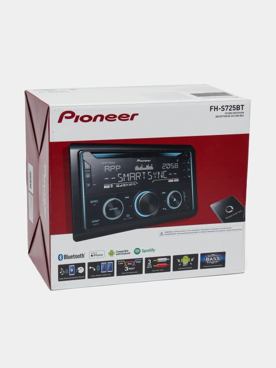 Автомагнитола Pioneer FH-S725BT, с технологией Bluetooth
