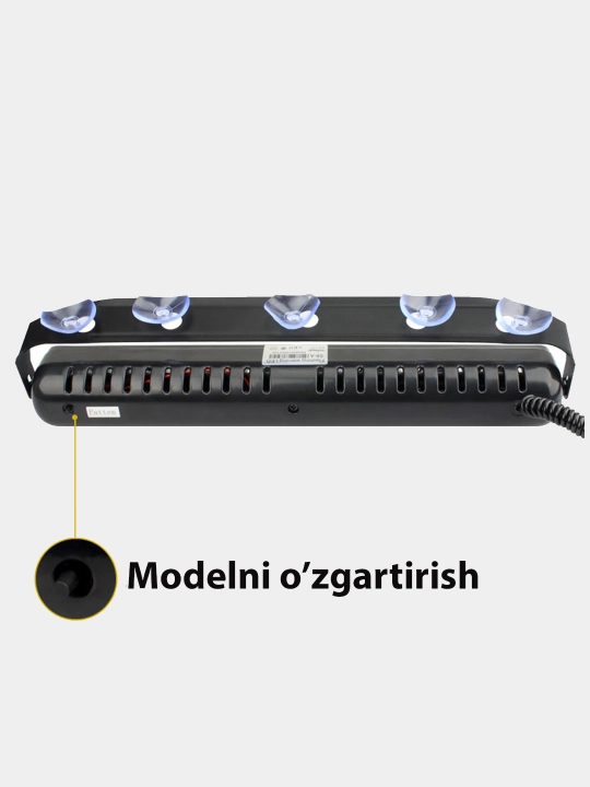 Migalka oldi oyna uchun, stroboskop qizil, ko'k yonib o'chadigan chiroq, 6, 8 va 12 diodli