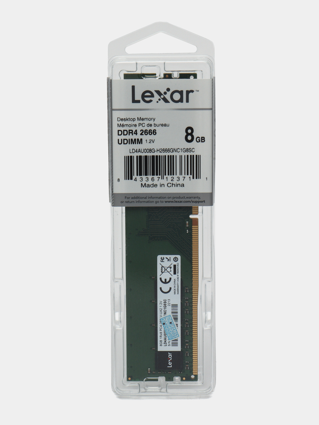 Оперативная память Lexar 8 ГБ DDR4 2666MHz UDIMM купить по низким ценам ...