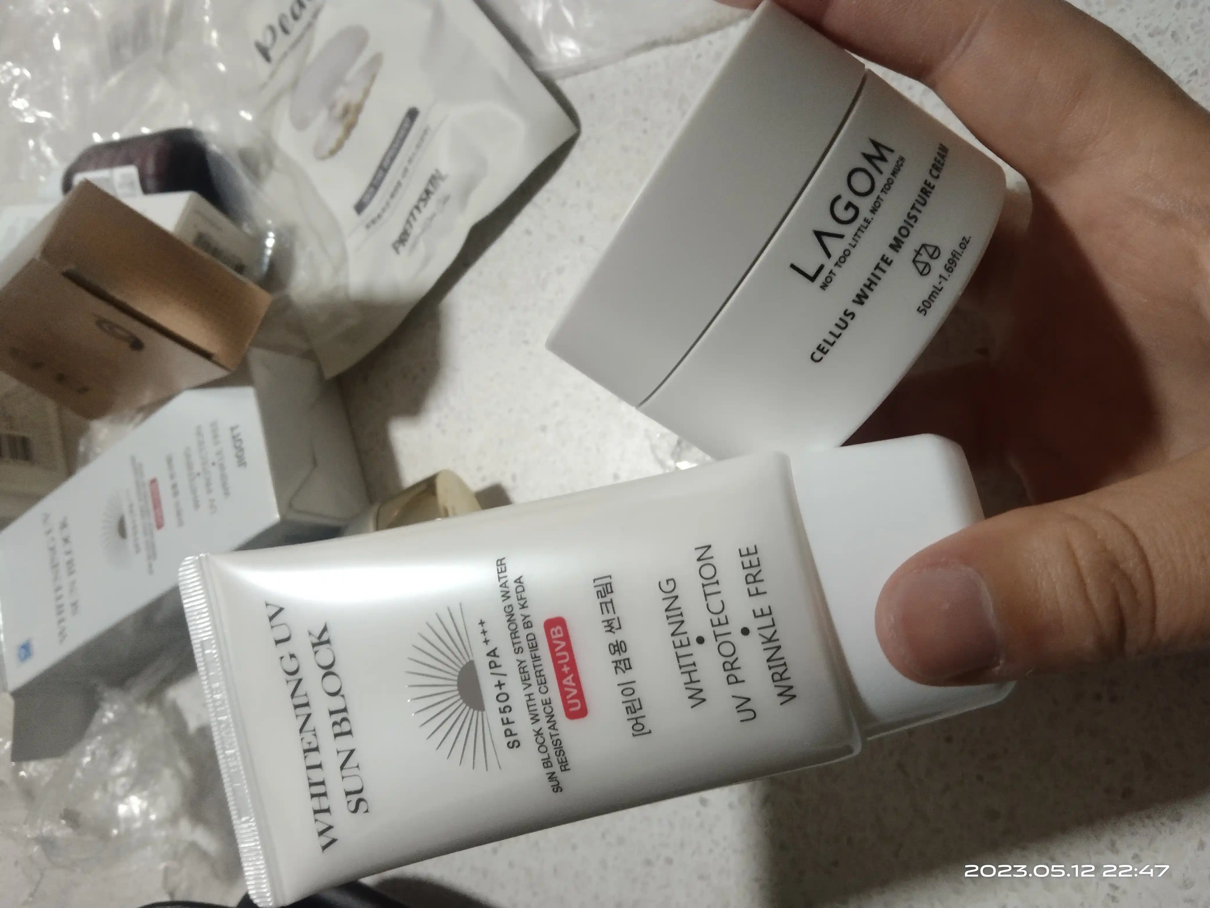 Осветляющий крем для лица Lagom Cellus White Moisture Cream, 50 мл