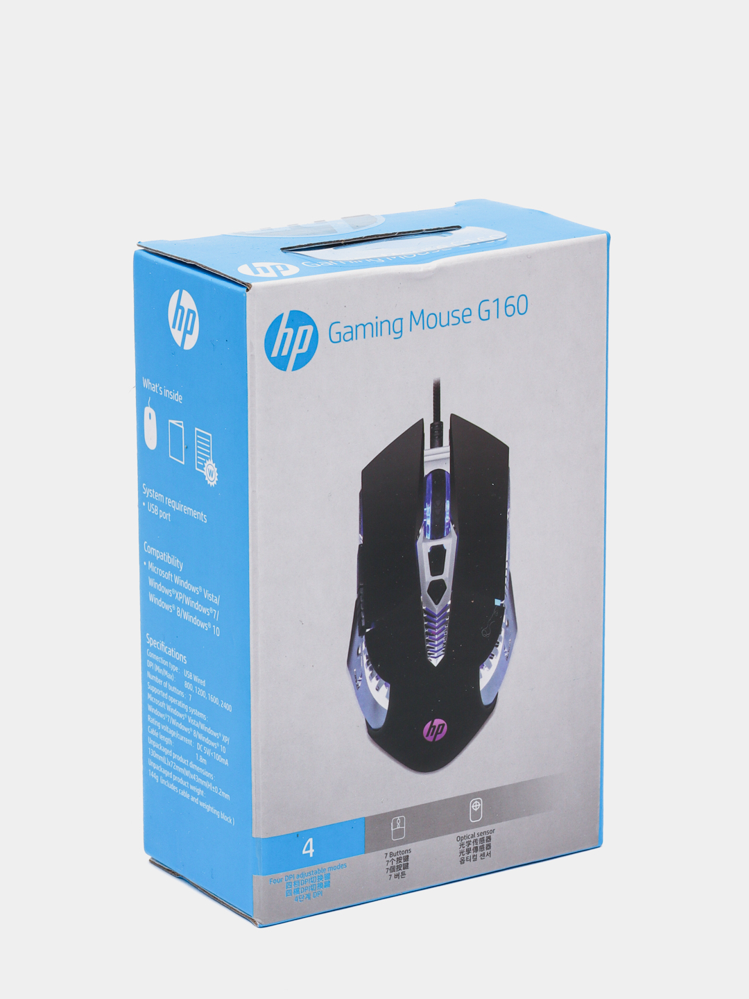Мышка проводная HP G160 Gaming купить по низким ценам в интернет ...